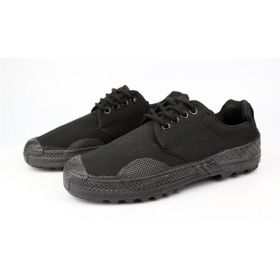 Unisex Hiking Shoes Comfortable Sport Shoes Rubber Soles Ourdoor Walking Shoes Male Breathable Climbing Shoes (Color: Black, size: 7)