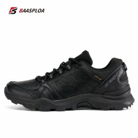 Outdoor Hiking Shoes for Man Waterproof Travel Shoes Fashion Leather Comfortable Climbing Sport Sneaker Baasploa 2022 (Color: 113203-HE, size: 41)